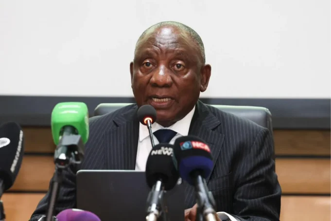 Cyril Ramaphosa receives Madlanga Commission interim report Cyril Ramaphosa receives Madlanga Commission interim report