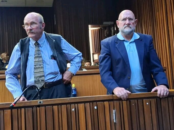 Two former apartheid police found guilty of killing activist Caiphus Nyoka in 1987 Two former apartheid police found guilty of killing activist Caiphus Nyoka in 1987