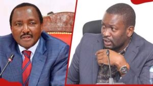 Edwin Sifuna & Kalonzo Photo Courtesy