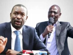 Sifuna Blasts Ruto Over “Singapore Dream” Following Personal Attack on Kalonzo Musyoka Edwin Sifuna & President Ruto Photo Courtesy