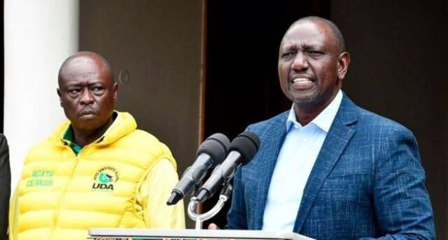 President Ruto & Gachagua Photo Courtesy