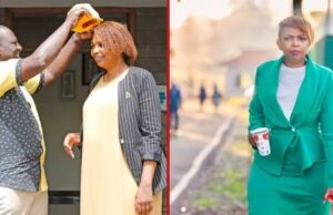 “I Love Ruto” Karen Nyamu Shares a Late Night Message Confessing Her Undying Love For President Ruto Sparking Mixed Reactions Online Photo Courtesy/ Karen Nyamu & President Ruto