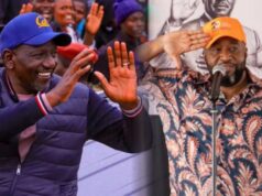 Hassan Joho Throws Full Support Behind President Ruto’s Two-Term Bid A photo collage of President William Ruto and Cabinet Secretary Hassan Joho. PHOTOS/ courtesy