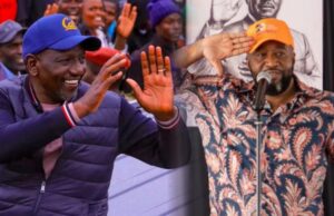 Hassan Joho Throws Full Support Behind President Ruto’s Two-Term Bid A photo collage of President William Ruto and Cabinet Secretary Hassan Joho. PHOTOS/ courtesy