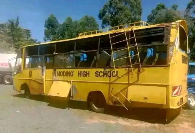 One Dead Others Injured As Full School Bus Ferrying People to Famous Prophet Owuor’s Crusade Suddenly Overturns One Dead Others Injured As Full School Bus Ferrying People to Prophet Owuor's Crusade Suddenly Overturns