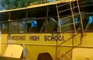 One Dead Others Injured As Full School Bus Ferrying People to Famous Prophet Owuor’s Crusade Suddenly Overturns One Dead Others Injured As Full School Bus Ferrying People to Prophet Owuor's Crusade Suddenly Overturns