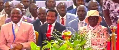 MP Peter Salasya Goes Down on His Kneels Before Prophet Owuor For Special Prayers MP Peter Salasya Goes Down on His Kneels Before Prophet Owuor For Special Prayers