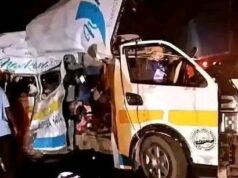 Six People Dead on the Spot, Several Injured as Bus Collides Head on with Matstu Along Nairobi-Mombasa Highway Six People Dead on the Spot, Several Injured as Bus Collides Head on with Matstu Along Nairobi-Mombasa Highway