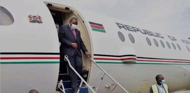 Former President Uhuru Kenyatta Makes Surprise on Passenger Plane Sparking Mixed Reactions Online Former President Uhuru Kenyatta Makes Surprise on Passenger Plane Sparking Mixed Reactions Online