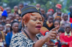 “Wanawake Ndio Dawa Yako” Drama as Rally Almost Halt After Wamuchomba Takes Aim at Righathi Gachagua “Wanawake Ndio Dawa Yako” Drama as Rally Almost Halt After Wamuchomba Takes Aim at Righathi Gachagua