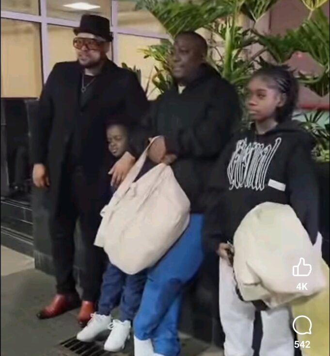 Pastor Kanyari & Tash The Late Betty Bayo X-Husbands Appear Together in Public For the First Time As They Receive their Kids Danny & Sky At JKIA Airport Pastor Kanyari & Tash The Late Betty Bayo X-Husbands Appear Together in Public For the First Time As They Receive their Kids Danny & Sky At JKIA Airport