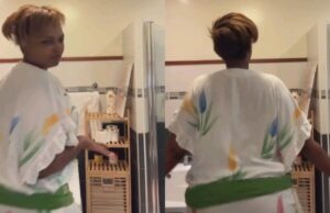 Karen Nyamu Jumps On Trending TikTok Woza Woza Challenge, Shows Off Her Flexible Waist, As She Does Impressive Dance Moves Karen Nyamu Jumps On Trending TikTok Woza Woza Challenge, Shows Off Her Flexible Waist, As She Does Impressive Dance Moves