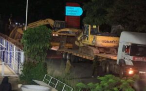 Night Demolition Sparks Drama After Property Linked to Kiambu Governor Kimani Wamatangi Is Pulled Down