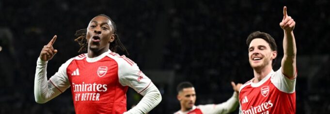 Arsenal deliver emphatic derby win at Tottenham in title race test Arsenal deliver emphatic derby win at Tottenham in title race test