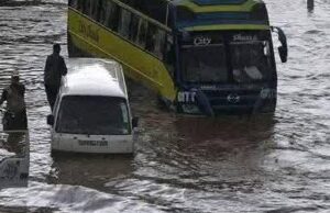 Flood Chaos in Nairobi: CBD Streets Submerged After Torrential Rains flood chaos