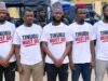 Five Men Arrested For Wearing ‘Tinubu Must Go’ T-Shirts in Nigeria Five Men Arrested For Wearing ‘Tinubu Must Go’ T-Shirts in Nigeria