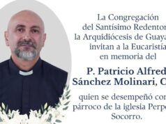 Priest killed by falling crucifix during livestreamed Mass Priest killed by falling crucifix during livestreamed Mass