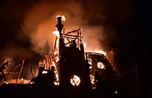 French Historic Limoges city hall collapses in fire amid protests French Historic Limoges city hall collapses in fire amid protests